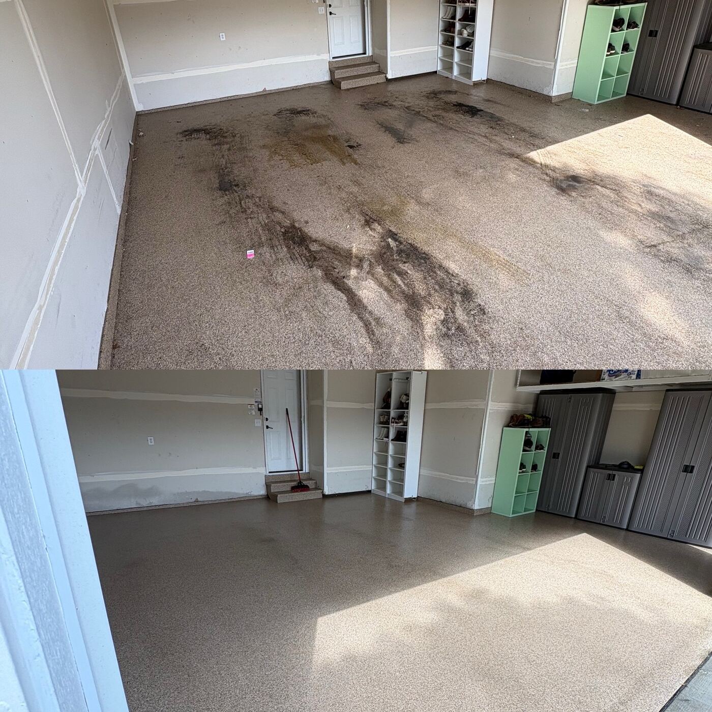 Garage Floor Deep Clean